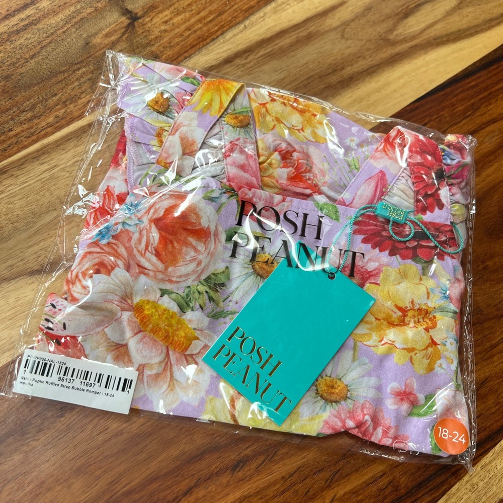 Posh Peanut Bubble Romper